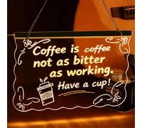 JTgugu Pizarra de notas LED con colores, 30 x 20 cm, acrílico, con bolígrafo de 7 colores, pizarra acrílica transparente, pizarra de dibujo, pizarra de escritura con adaptador, pizarra de noticias