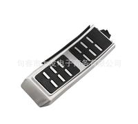JTGZH Coche Aceleración Pedal para Audi A4 B8 A6 A7 A8 S4 RS4 A5 S5 RS5 Q5,Antideslizante Aluminio Almohadillas de Fundas de Pedal,Que no se deforma fácilmente,A/Foot Rest