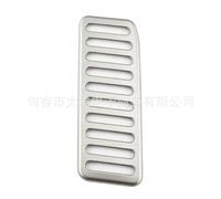 JTGZH Coche Aceleración Pedal para Mustang,Antideslizante Aluminio Almohadillas de Fundas de Pedal,Que no se deforma fácilmente,A/Foot Rest