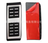 JTGZH Coche Aceleración Pedal para Volkswagen Golf 7 Golf8 Magotan Tiguan L,Antideslizante Aluminio Almohadillas de Fundas de Pedal,Que no se deforma fácilmente,A/Foot Rest