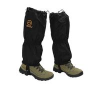 JTKREW 1 Par Polainas Impermeable, 43 cm Polainas a Prueba de Nieve Al Aire Libre,Transpirables Antipicaduras Oxford Polainas,para Caza Montaña Esquí Aire Libre Viaje (Negro)