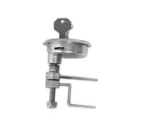 JTKSSCS Boat Hatch Pull Latch Marina Pestillo de Acero Inoxidable 316 con manija de elevación giratoria y Tirador Empotrado for Puertas de escotilla de Cubierta de Barco con 2 Llaves