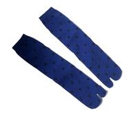 JTKSSCS Calcetines Tabi Calcetines de jacquard con puntera dividida algodón peinado digital for mujer, dos pares calcetines Harajuku dedos tabi(Color 15)