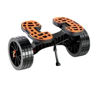 JTKSSCS Carro Kayak Heavy-Duty Kayak Cart 320lb Capacity,10'' Solid Tires,Adjustable Brackets,Nonslip Foot.Fits Kayaks,Canoes,paddleboards,and More.