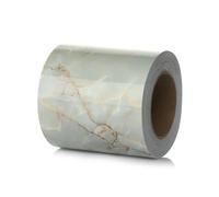 JTKSSCS Cenefa Adhesiva Cocina Calcomanías de vinilo autoadhesivas for zócalos, mármol, cenefas pared, papel tapiz for cintura(White-5cm x 5m)