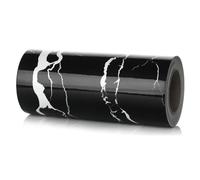 JTKSSCS Cenefa Adhesiva Cocina Calcomanías de vinilo autoadhesivas for zócalos, mármol, cenefas pared, papel tapiz for cintura(Black)