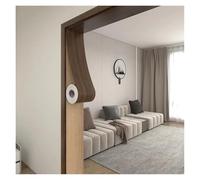 JTKSSCS Cenefa Adhesiva Cocina Pegatinas decorativas autoadhesivas for marco de puerta con veta madera, línea rodapié, borde y cintura(Coffee,15cmX10M)