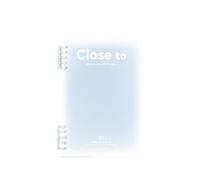 JTKSSCS Cuaderno A5 Cuaderno portátil de hojas sueltas con degradado líneas(A5-02)