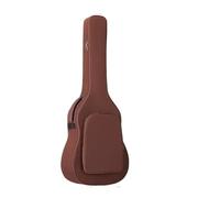 JTKSSCS Funda Guitarra Electrica Mochila for Guitarra, Funda Protectora Impermeable for acústica(Brown)