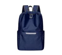 JTKSSCS Mochila Escolar Mini mochila for hombre, bolso escolar de hombro for hombre, mochilas de viaje deportivas impermeables de diseñador de lona for hombre(Dark blue B)