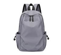 JTKSSCS Mochila Escolar Mini mochila for hombre, bolso escolar de hombro for hombre, mochilas de viaje deportivas impermeables de diseñador de lona for hombre(Grey A)
