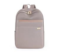 JTKSSCS Mochila Escolar Mochila de nailon for mujer, mochila de moda, bolso escolar de estilo clásico for niñas, mochilas de viaje de alta capacidad(Khaki)