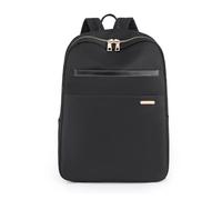 JTKSSCS Mochila Escolar Mochila de nailon for mujer, mochila de moda, bolso escolar de estilo clásico for niñas, mochilas de viaje de alta capacidad(Black)