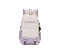JTKSSCS Mochila Escolar Mochila for niñas mochilas escolares portabilidad impermeable adolescentes estudiantes universitarios bolso de hombro de viaje grande(Purple)