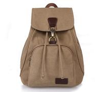 JTKSSCS Mochila Escolar Mochilas de lona for mujer, bolso Vintage for mujer, mochilas de moda for adolescentes, mochilas escolares Retro for estudiantes universitarios, mochila de tela(Khaki)