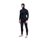 JTKSSCS Neopreno Hombre Traje de Neopreno cálido con Capucha de 1,5/3 mm for Hombre, Ideal for Caza, Pesca y Surf.(Gray,L)