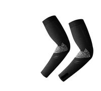 JTKSSCS Pantorrilleras Compresion Mangas de compresión deportivas for piernas, calentadores forro polar invierno for hombre y mujer, mallas for ciclismo, running baloncesto(M,Summer Arm Sleeve)