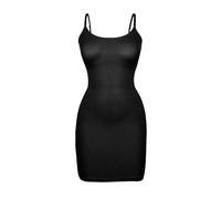 JTKSSCS Vestido Moldeador Faja moldeadora sin costuras for mujer, moldeadora de glúteos, control de abdomen, invisible, for debajo de vestidos.(Black,XL)