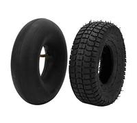 JTLB Accesorios Electric 9X3.50-4 Negro Goma Duradera Neumático Exterior Neumático Interior Combinación Accesorio para Scooter Eléctrico