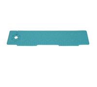 JTLB Alfombrilla de Silicona para Grifo con Orificio Ajustable, Protector contra Salpicaduras Resistente Al Agua de Doble Cara con Textura de Drenaje Cóncava Convexa para Encimera (Verde)