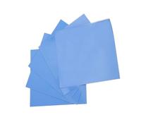 JTLB Almohadilla de conductividad térmica de silicona para CPU GPU, hoja de conducción de calor, 100 x 100 x 0,5 mm, 1,5 W/m-k, 5 unidades