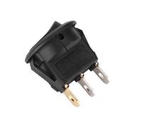 JTLB Automotive - Interruptor eléctrico redondo de encendido/apagado de 12 V para coche, furgoneta, salpicadero, barco, luz A