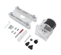 JTLB Base Ranurada de Enrutador Compacto, Aleación de Aluminio y Limitador de Profundidad de 65 Mm de Acrílico, 2 en 1 Diseño de 55 Mm, Espesor de Madera Ranurante de Menos de 50 Mm,