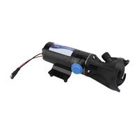 JTLB Bomba de Aguas Residuales, 12 V 12 GPM RV Bomba de Aguas Residuales con Entrada de 3 Pulgadas, Cortador Dual de 4 Cuchillas, Protección contra Sobrecalentamiento, para Riego