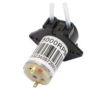 JTLB Bomba Micro Peristáltica, Bomba de Autocuración Silenciosa de CC en Miniatura de 6V para Análisis Bioquímico, Productos Farmacéuticos, Productos (6v tableta negra)