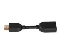 JTLB Cable Convertidor Macho a Hembra de 4 Piezas con Chapado en Oro, Triple Blindaje, Soporte 4K, Material TPE, ángulo Ajustable, para Reproductor de, Televisión 3D, Boxee