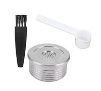 JTLB Cápsula de café Reutilizable con Cepillo de Cuchara Apto para Cafetera DELTA Q NDIQ7323, JTLBues6bxo1ik
