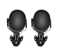 JTLB Casco Negro con Protectores Auditivos Orejeras Casco Duro Orejeras Reducción de Ruido Accesorio de Orejera Insonorizado Protección para los Oídos