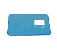 JTLB Cojín refrescante de verano, cojín refrescante multifuncional para dolores de cabeza y sofocos, de hielo suave y transpirable con material de PVC, 53 x 29,5 cm (azul cielo)