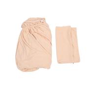 JTLB Cubierta de sofá Estirado Elaborada con Tela de Vellón Ultra Suave con Poliéster, Cobertura Completa contra el Protector de Muebles, Fácil de Instalar para la Sala de Estar, (Beige)