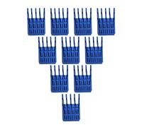 JTLB Disipador de Calor Azul 5 × 4 × 2 10 Piezas de Aluminio Azul Controlador de Motor Paso a Paso Disipador de Calor Aletas de Refrigeración Enfriador para Impresora 3D