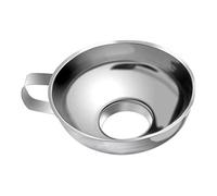 JTLB Embudo Mermelada, Embudo de Conservas de Boca Ancha de Acero Inoxidable, Utensilio de Cocina, Gadget con Mango para Mermelada