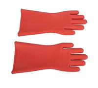 JTLB Guantes Aislados Eléctricos de Voltaje - Guantes de Seguridad de Goma para Reparación y Protección de Electricistas, Clase 00, 12KV-1 par