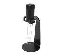 JTLB Herramienta de Distribución Aleación de Aluminio y Acero Inoxidable Agitador de café Tamper Negro Montado en la Pared Distribuidor Tipo Aguja