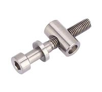 JTLB JTLB M5 x 30/35/40 mm, aleación de titanio, tija de sillín, perno fijo, tornillo de cabeza redonda (M5x35#02)