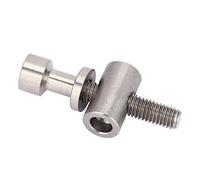 JTLB JTLB M5 x 30/35/40 mm, aleación de titanio, tija de sillín, perno fijo, tornillo de cabeza redonda (M5x30#01)