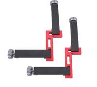 JTLB Juego de Abrazaderas para Carpintería de Acero Inoxidable de Aleación de Aluminio, Alta Resistencia, Durabilidad, ángulo Recto, Tamaños Ajustables, para Carpintería de Madera,