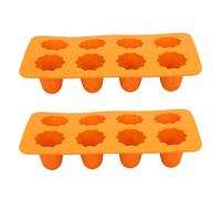 JTLB Molde de silicona con diseño de fantasmas, 8 rejillas, molde 3D de fantasma, molde de chocolate y caramelo para hacer cubitos de hielo, pudines, decoración de tartas