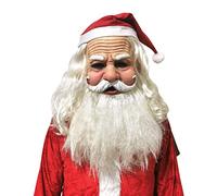 JTLB Tocado de Navidad, tocado de Navidad, decoración de día festivo, látex suave, para adultos, regalos de Navidad, fiesta, cosplay, accesorios (Papá Noel)