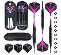 JTMKYO 1 juego de dardos con puntas de plástico, accesorios blandos, dardos electrónicos, dardos profesionales, color morado