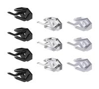 JTMKYO 10 ganchos multifuncionales para sombreros, se pueden colgar en la pared y en el armario, herramientas indispensables para bandejas para sombreros, soporte para casco, colgador de sombreros y