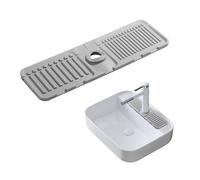 JTMKYO Almohadilla de pulverización para grifo, almohadilla de absorción de fregadero, almohadilla de absorción de fregadero, almohadilla de pulverización de cocina, adecuada para encimera de baño de