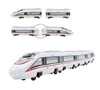 JTMM Modelo de Tren, CRH Tren de pasajeros Metro Metro Modelo de ferrocarril Metal Pullback Viaje Trian Diecast