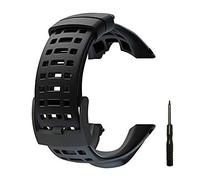 JTMM Reemplazo de Reloj de Goma Flexible,Suunto Ambit 1/2 / 2S / 2R / 3 Sport / 3 Run / 3 Peak -Banda de Reloj Premium Resistente al Agua 24 mm - Destornillador Incluido