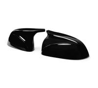 JTNDSHDP Carcasas Espejo Retrovisor para BMW X4 G02 2018 2019 2020,Tapa de Carcasa Espejo Retrovisor Lateral Cubiertas de Repuesto Retrovisores,Gloss Black