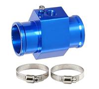 JTNDSHDP Coche Adaptador Manguito Sensor de Temperatura para BYD E6,Aluminio Tubería de Agua Radiador Temperatura Accesorios,B-Blue/36mm